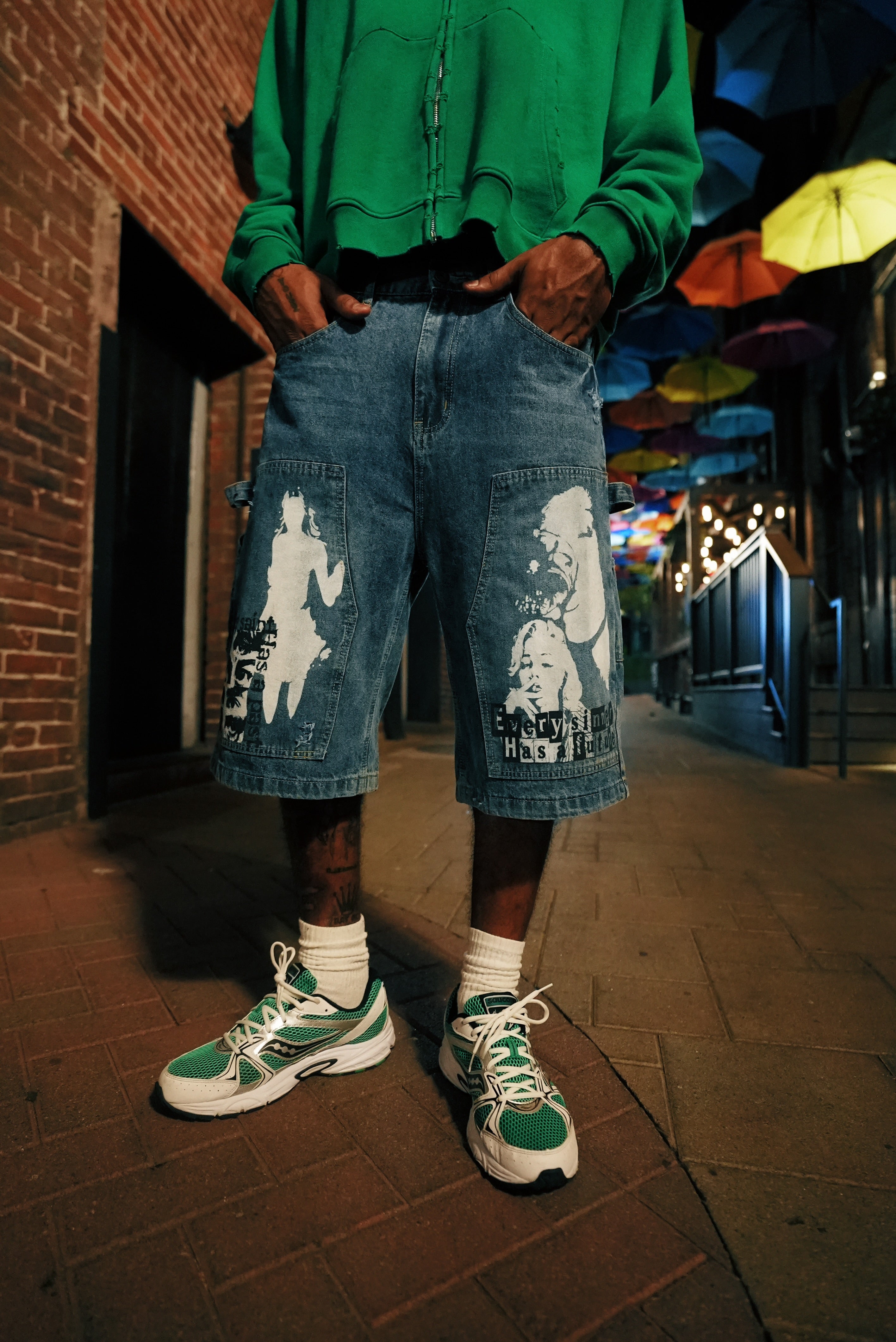 SAINTS & SINNERS JORTS