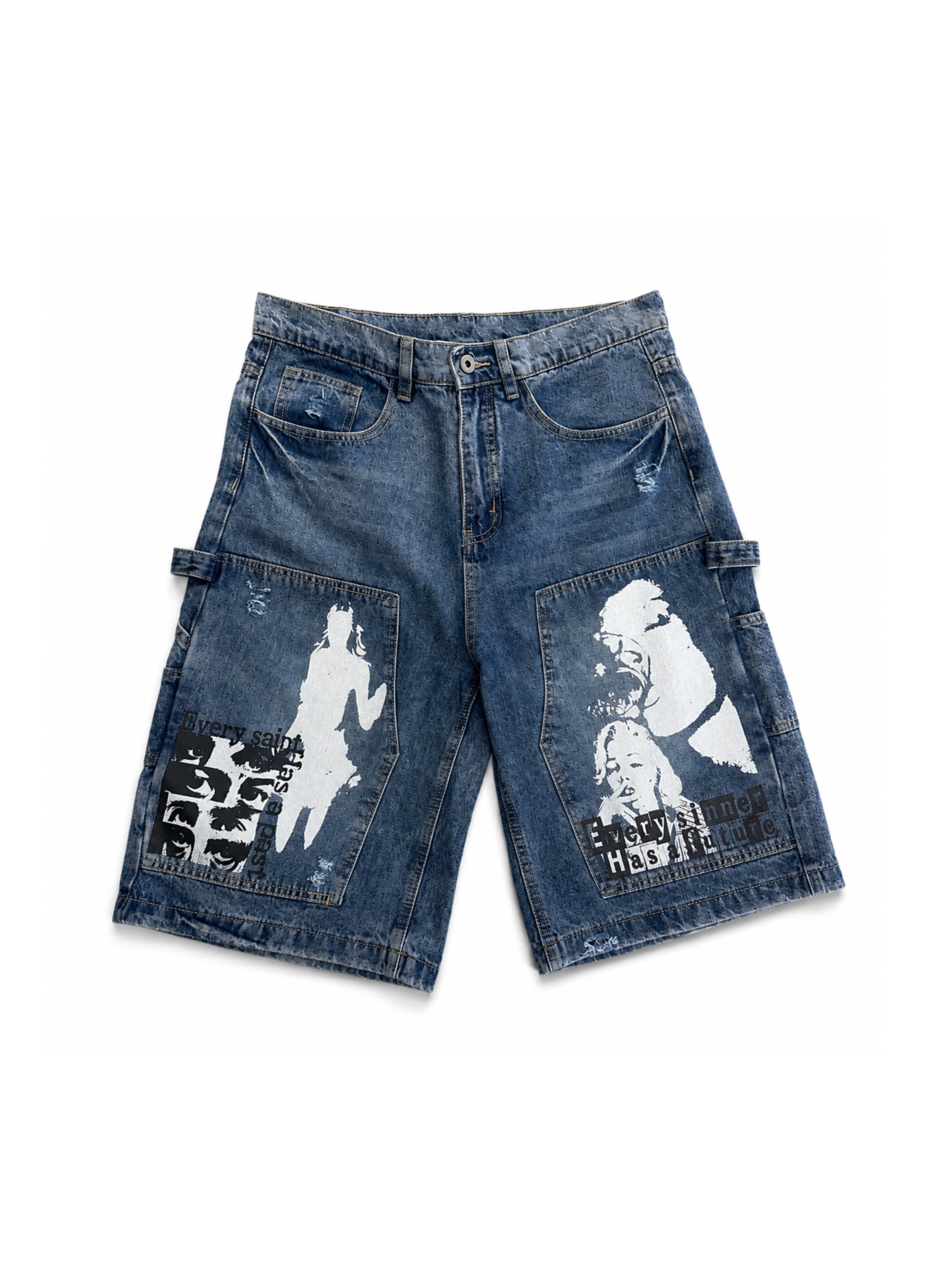 SAINTS & SINNERS JORTS